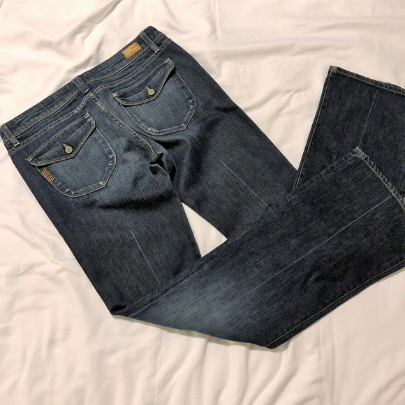 PAIGE Denim 'Pico' Flap Pocket Stretch Jeans - Picture 5 of 8